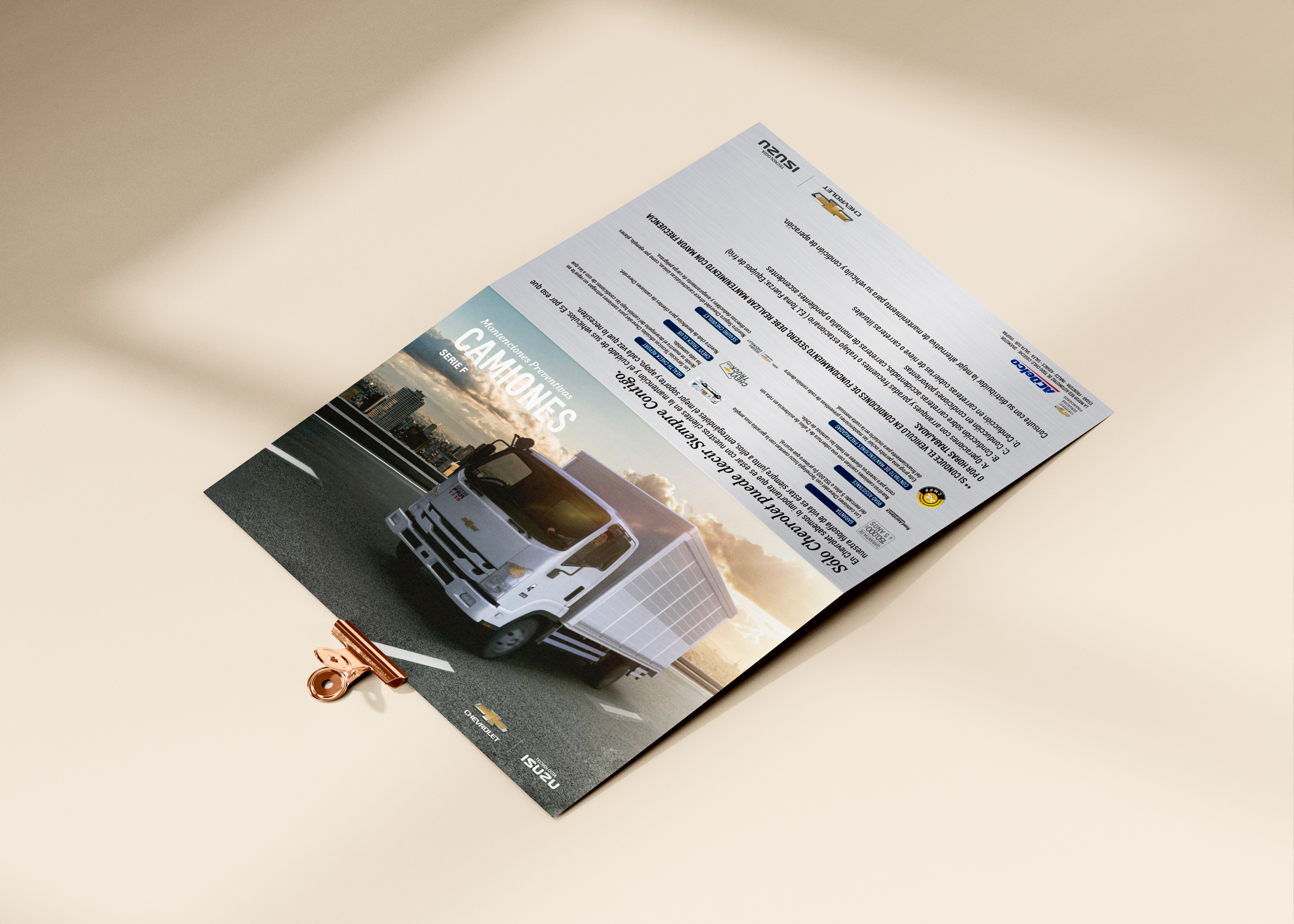Brochure: Mantenciones Preventivas Chevrolet